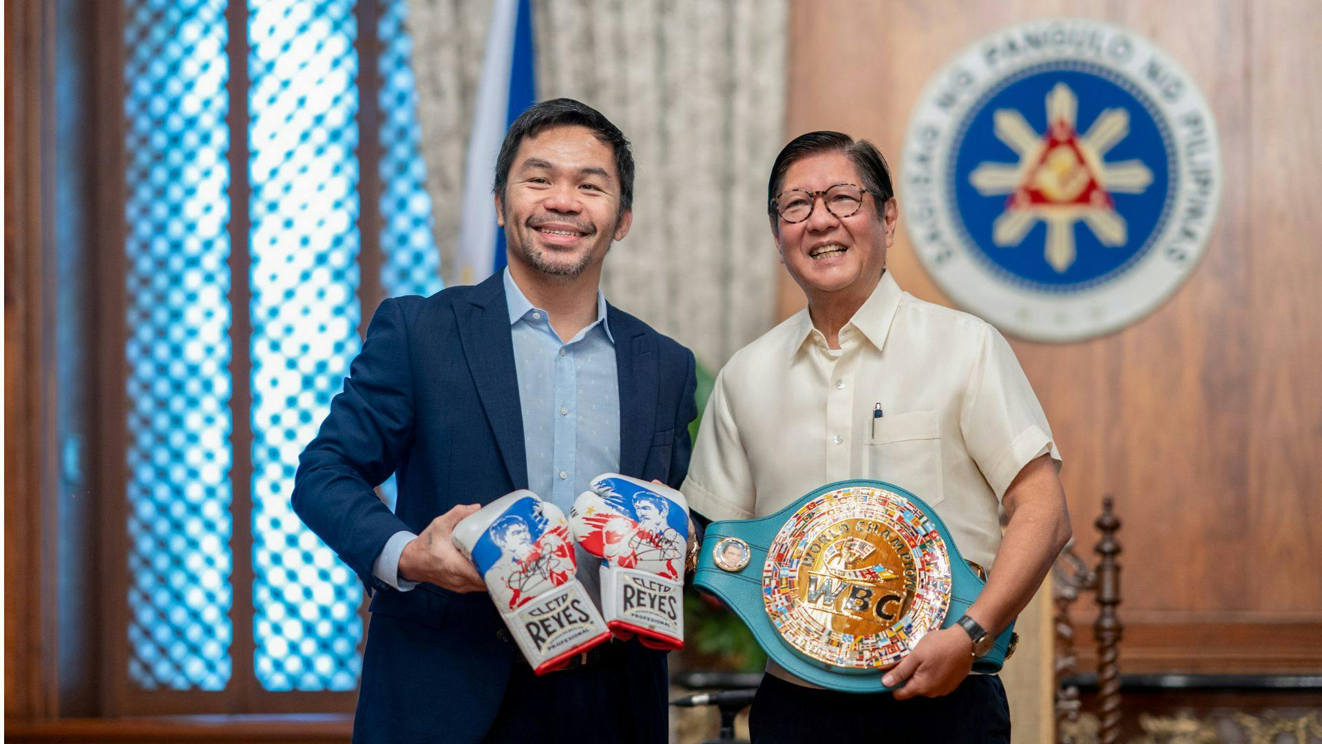 Manny Pacquiao gets Pres. Bongbong Marcos